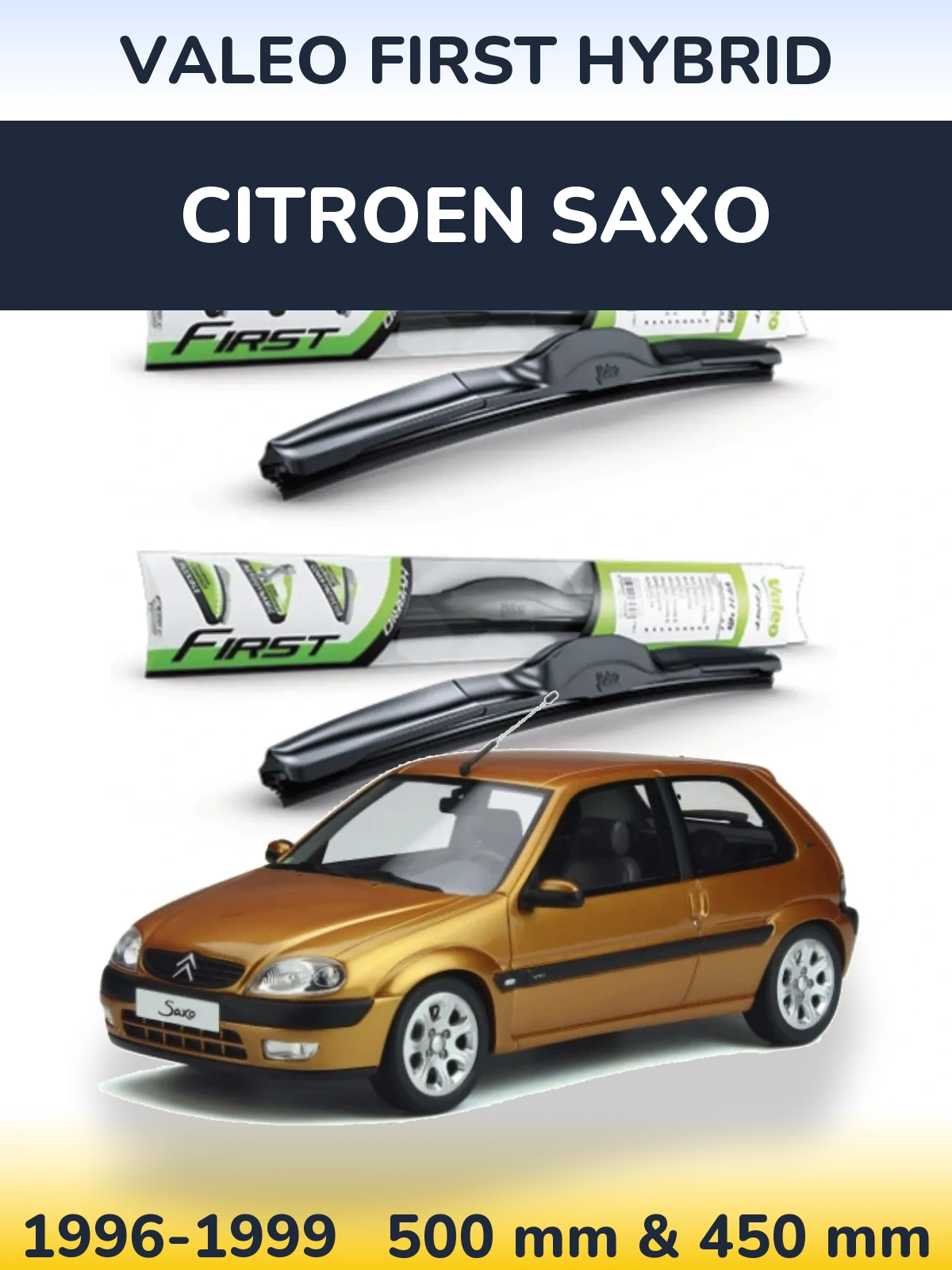 Torkarblad Valeo First Hybrid för Citroen Saxo