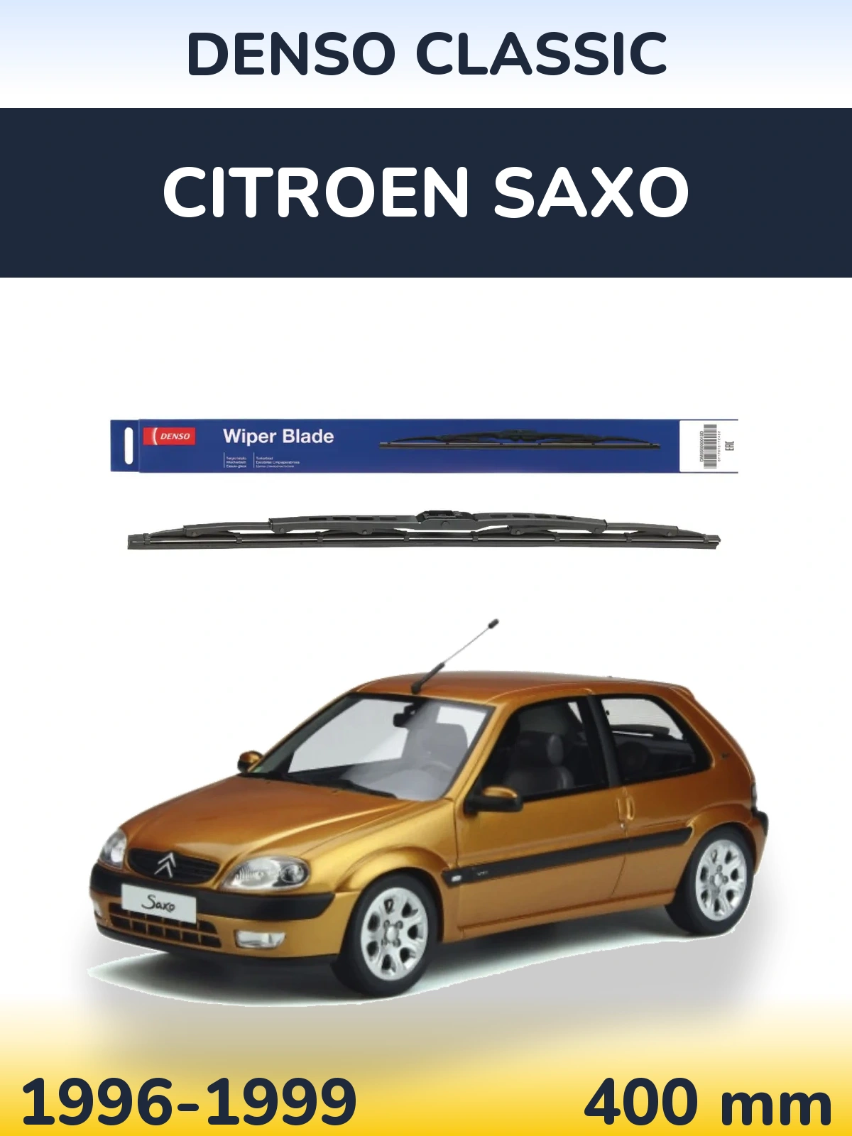 Torkarblad Denso Classic för Citroen Saxo