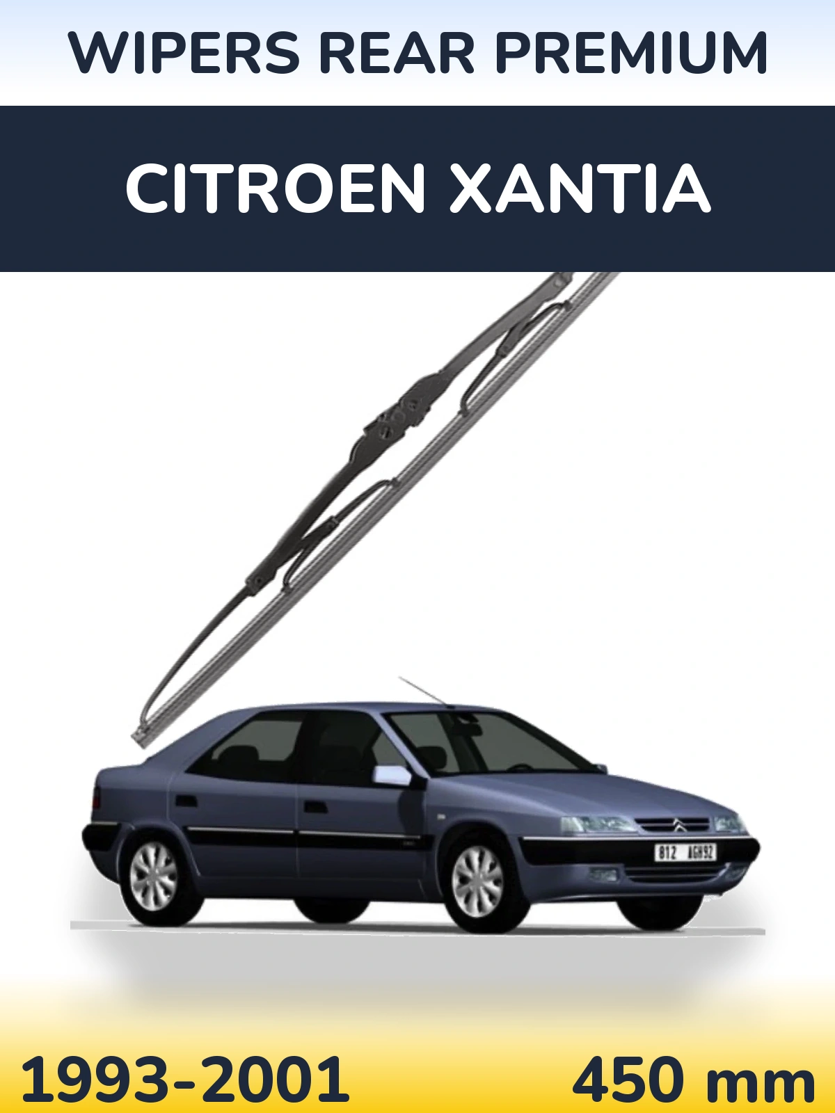 Torkarblad WIPERS REAR PREMIUM för Citroen Xantia
