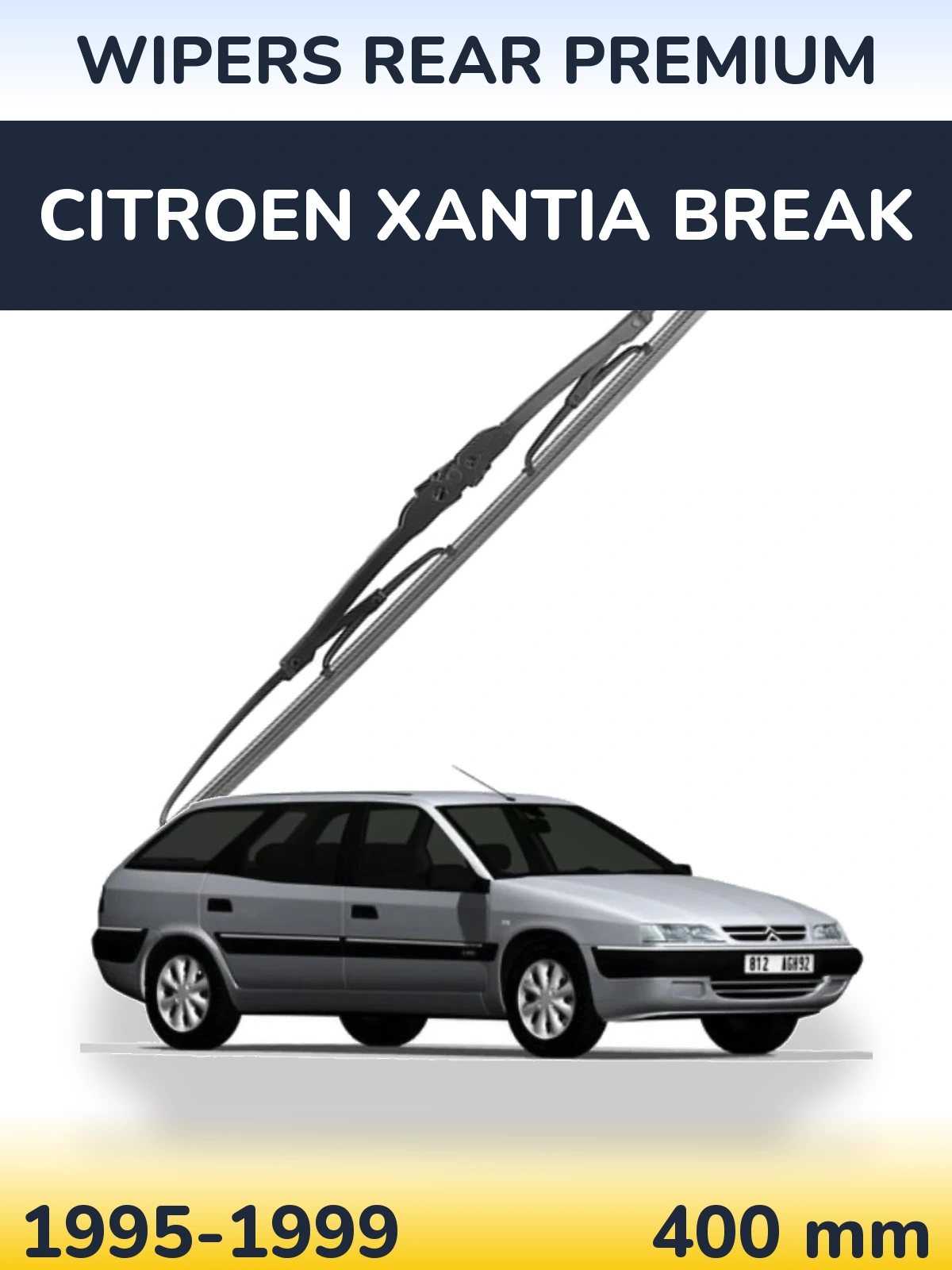 Torkarblad WIPERS REAR PREMIUM för Citroen Xantia Break