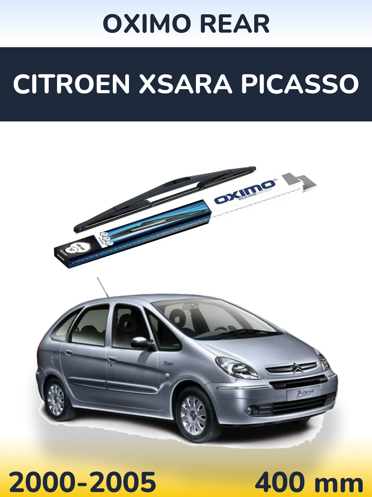 Torkarblad Oximo Rear för Citroen Xsara Picasso