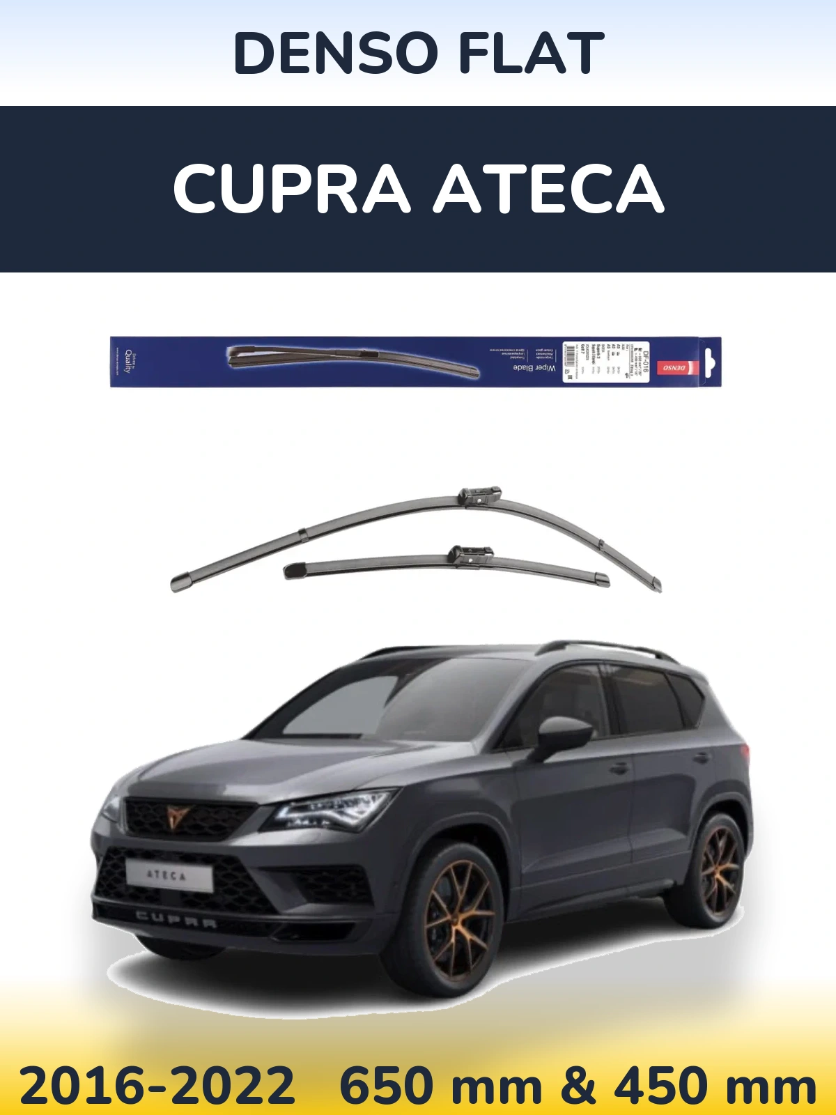 Torkarblad Denso Flat för Cupra Ateca