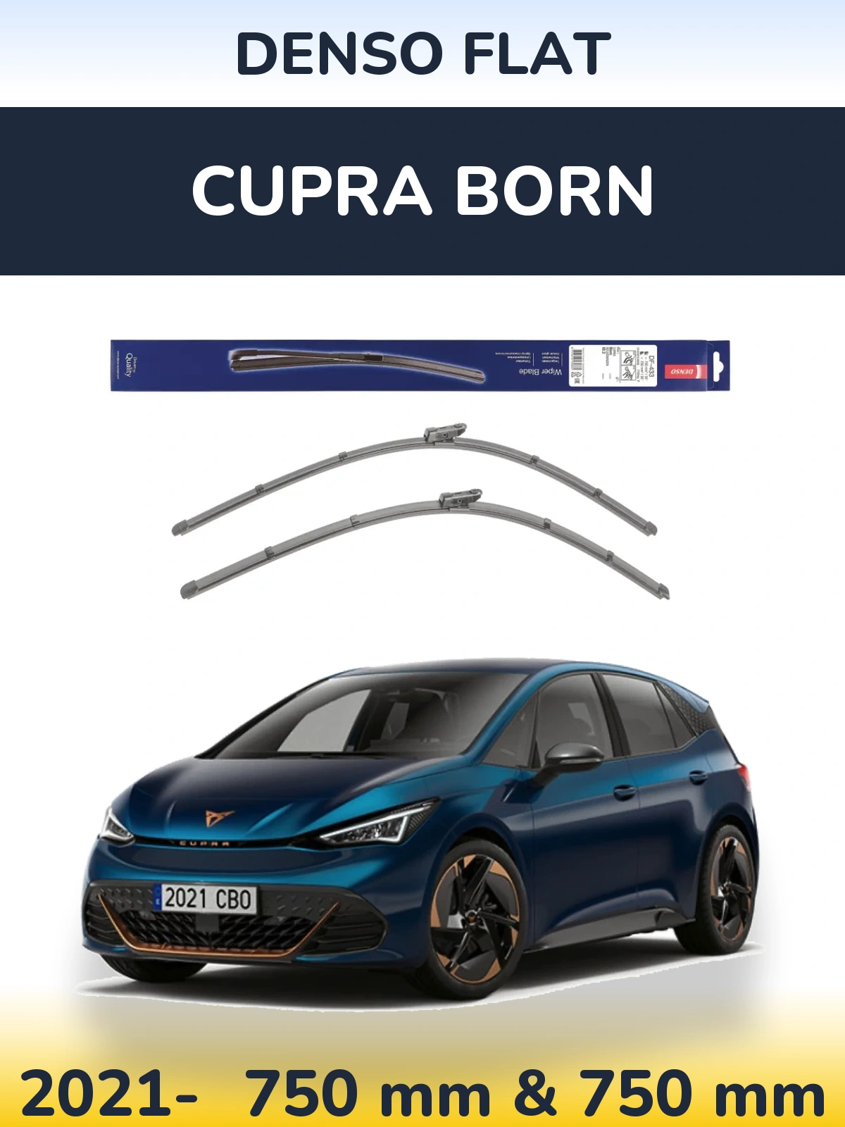 Torkarblad Denso Flat för Cupra Born