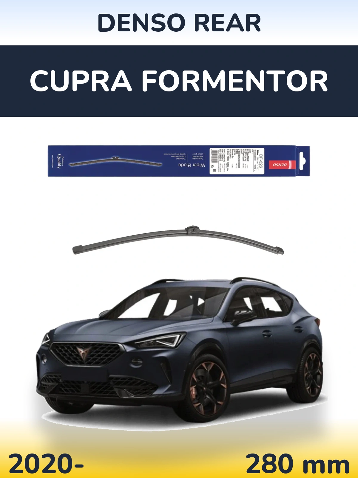 Torkarblad Denso Rear för Cupra Formentor