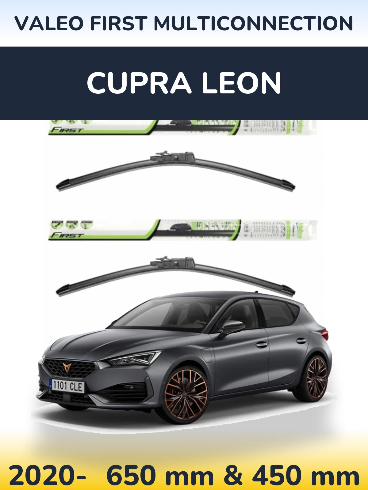 Torkarblad Valeo First MultiConnection för Cupra Leon