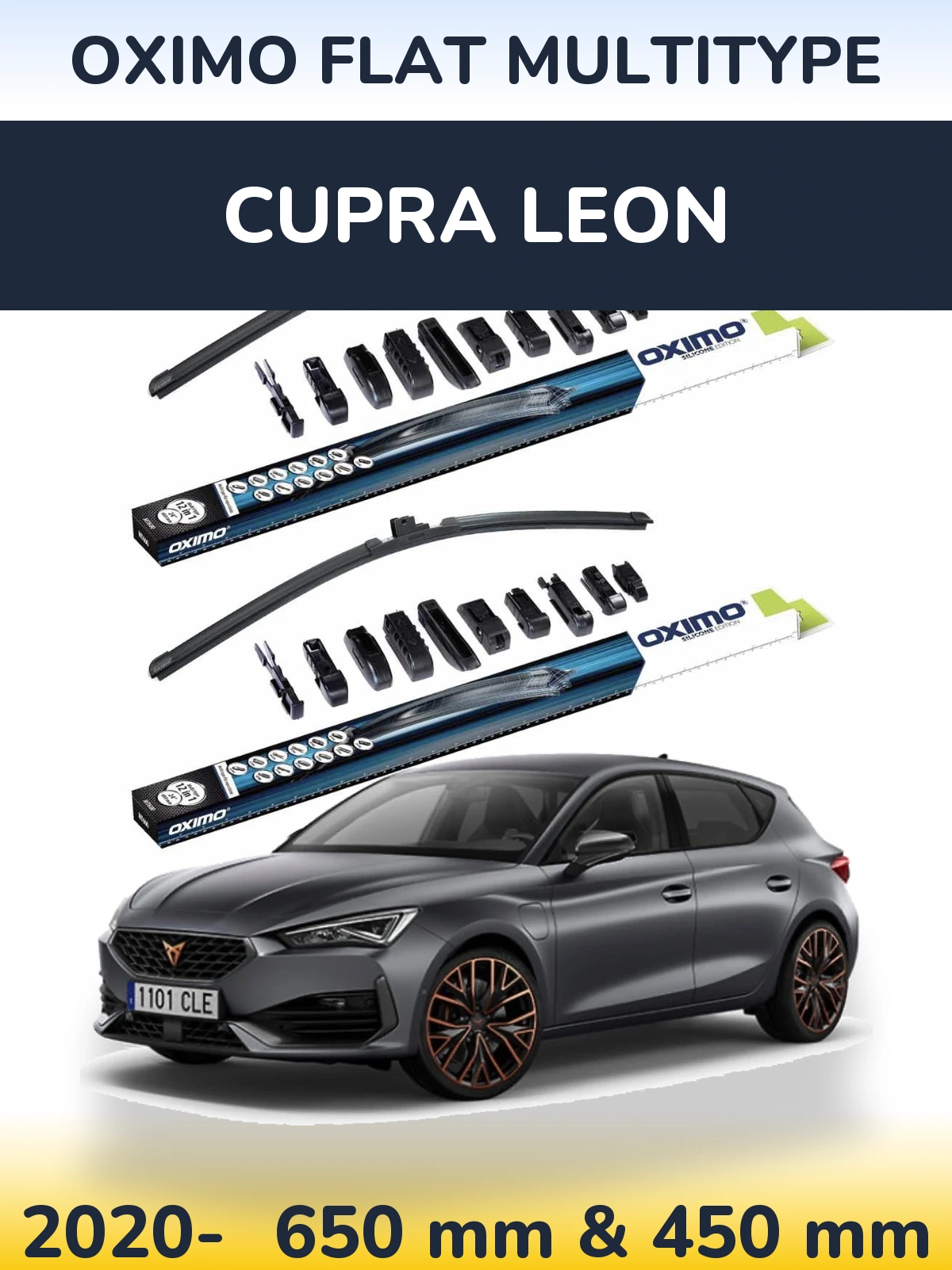 Torkarblad Oximo Flat MultiType för Cupra Leon