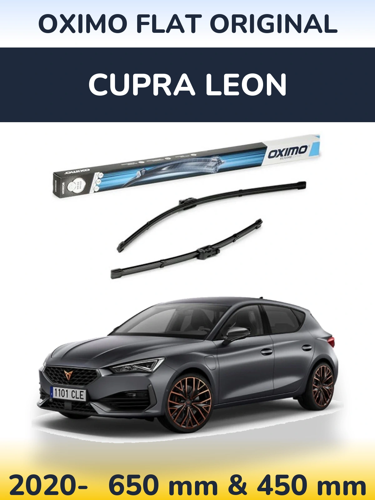 Torkarblad Oximo Flat Original för Cupra Leon