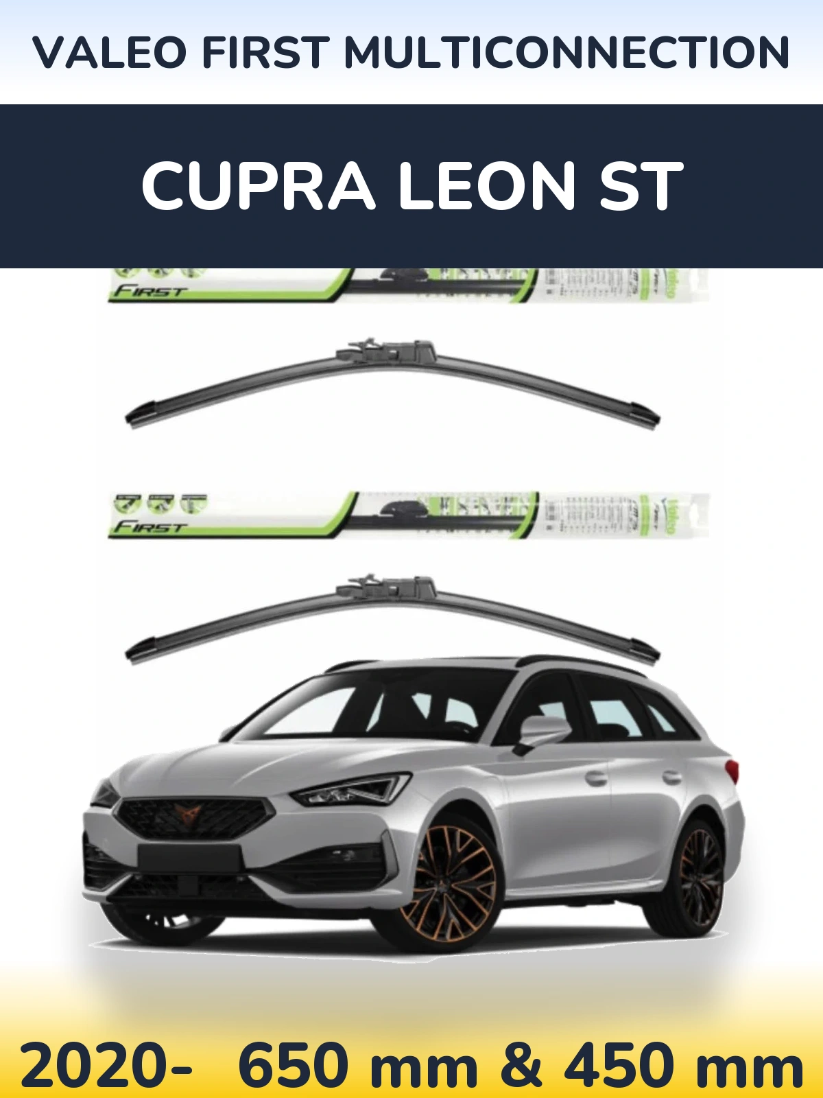 Torkarblad Valeo First MultiConnection för Cupra Leon ST