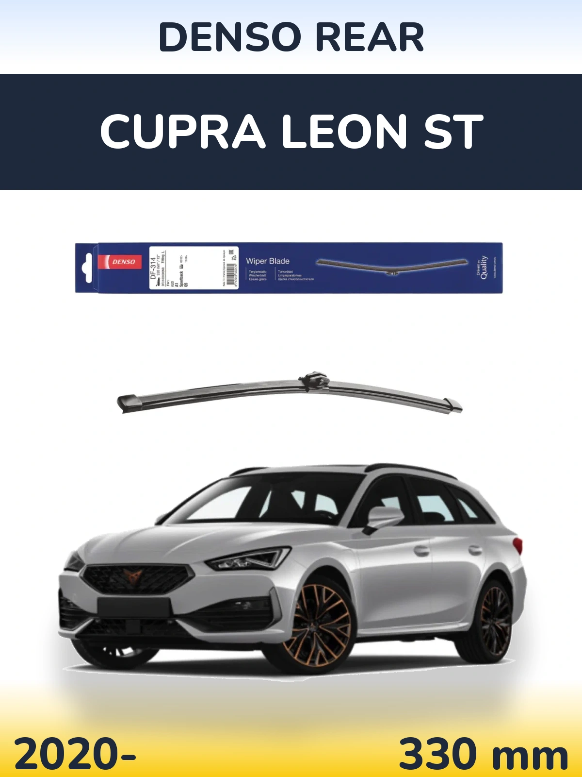 Torkarblad Denso Rear för Cupra Leon ST