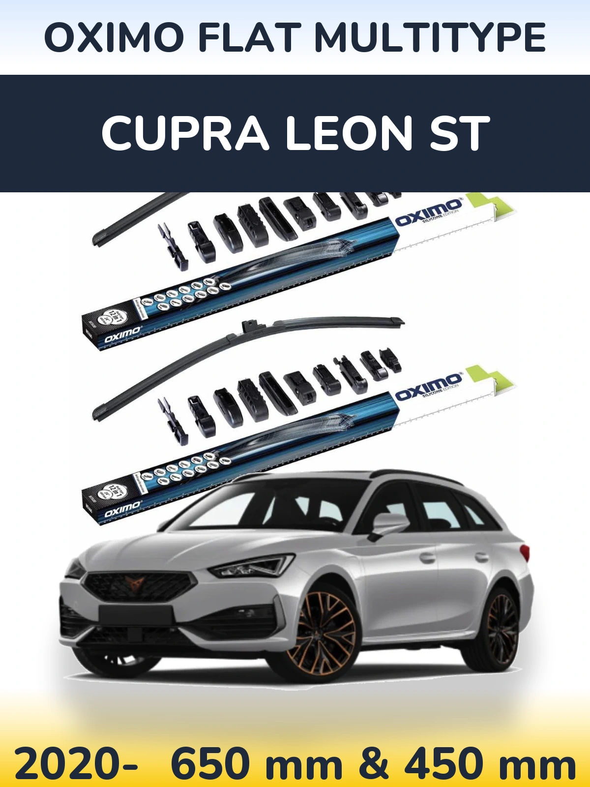 Torkarblad Oximo Flat MultiType för Cupra Leon ST