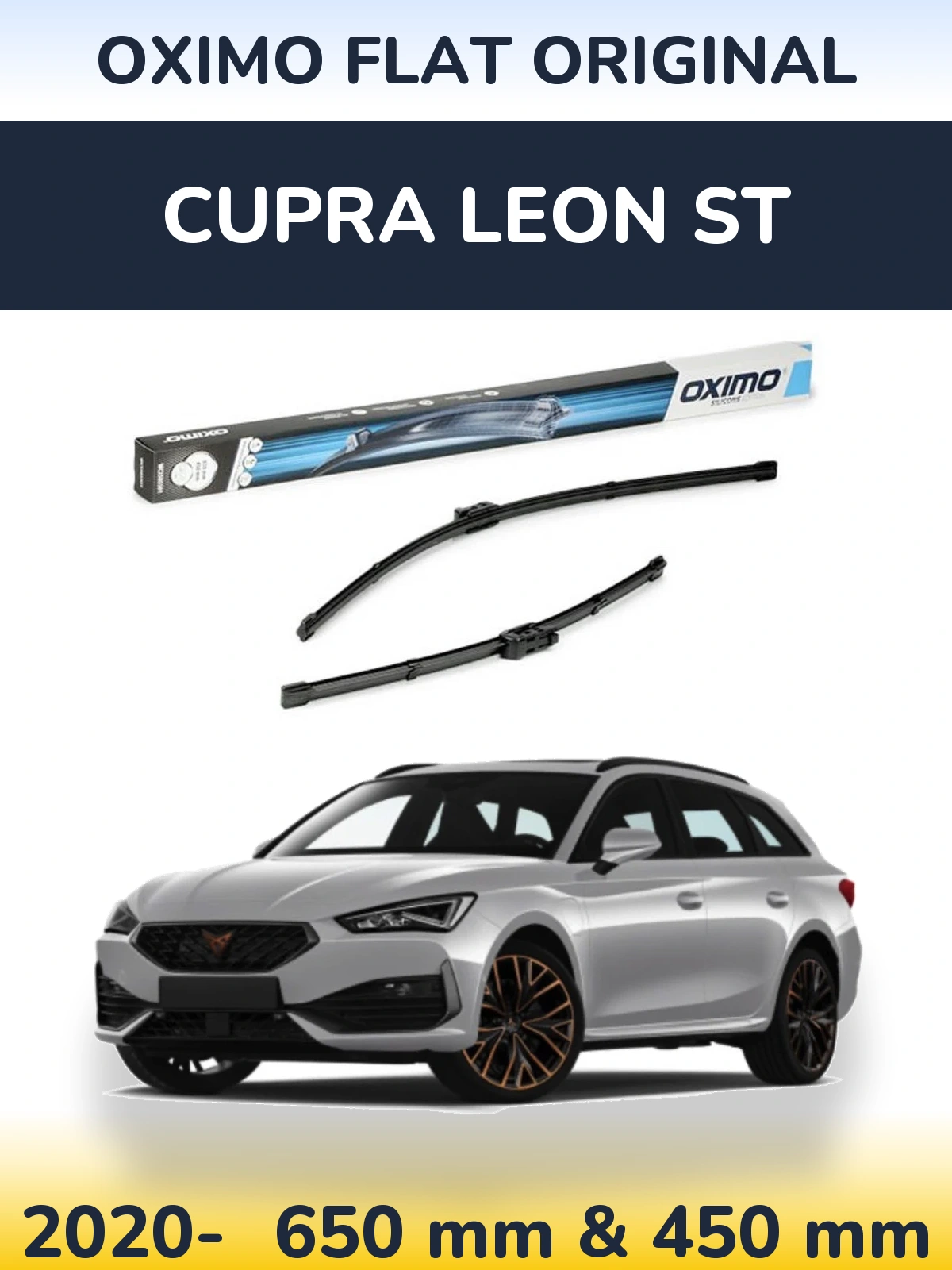 Torkarblad Oximo Flat Original för Cupra Leon ST