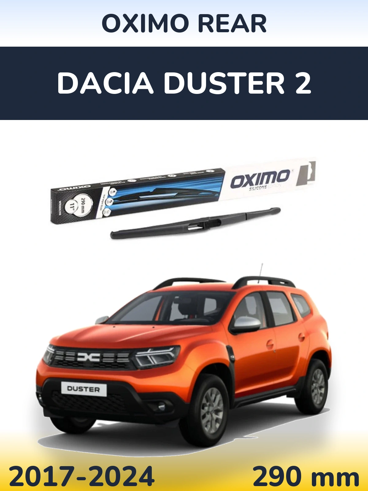 Torkarblad Oximo Rear för Dacia Duster 2