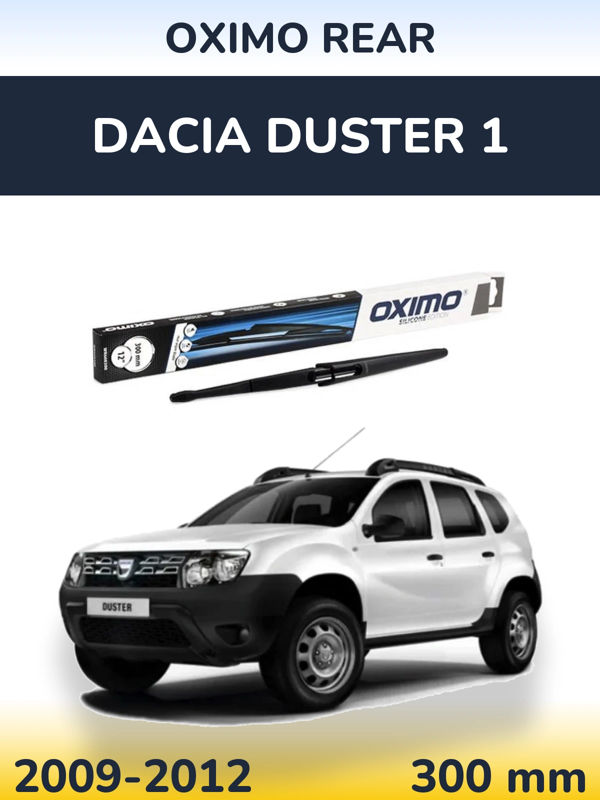 Torkarblad Oximo Rear för Dacia Duster 1