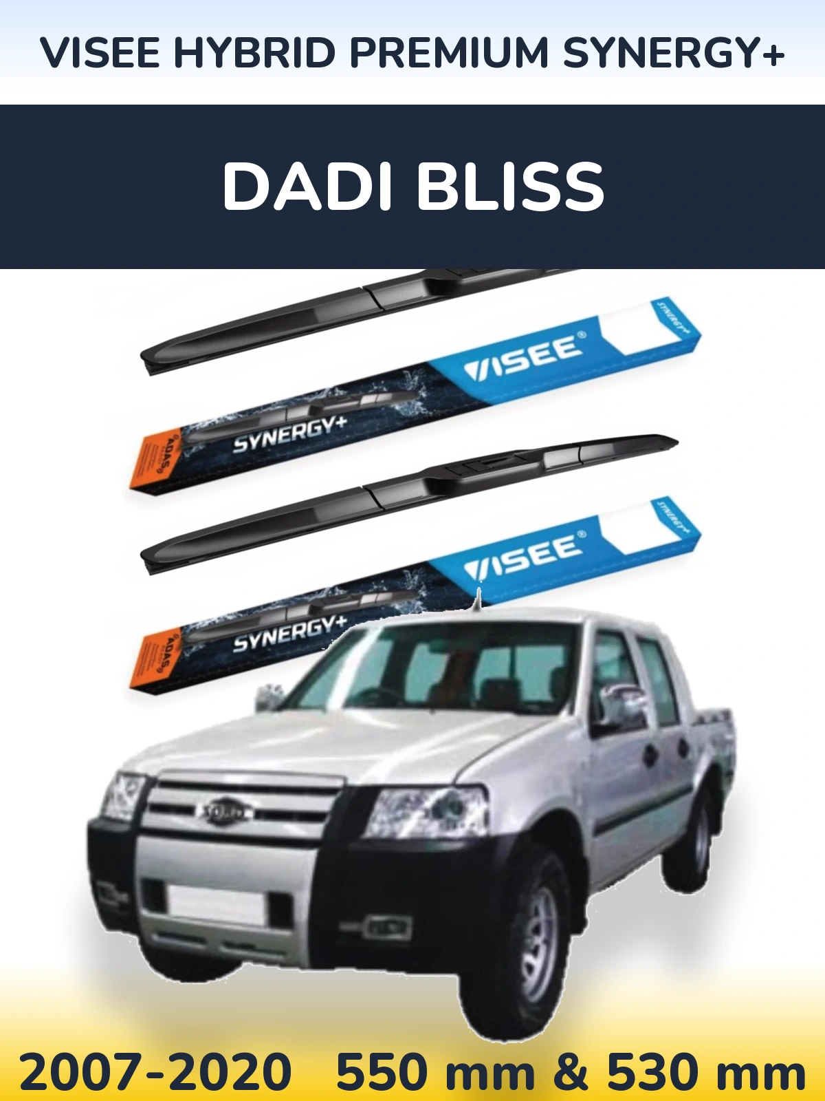 Torkarblad VISEE HYBRID PREMIUM SYNERGY+ för Dadi Bliss