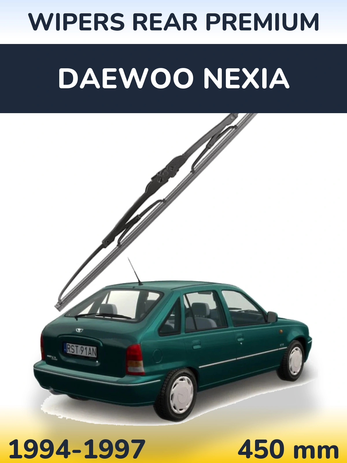 Torkarblad WIPERS REAR PREMIUM för Daewoo Nexia
