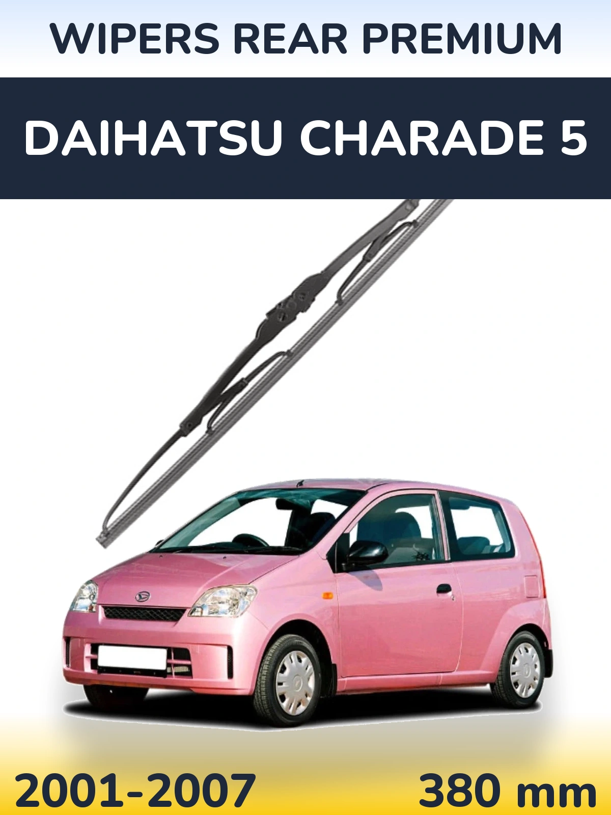 Torkarblad WIPERS REAR PREMIUM för Daihatsu Charade 5