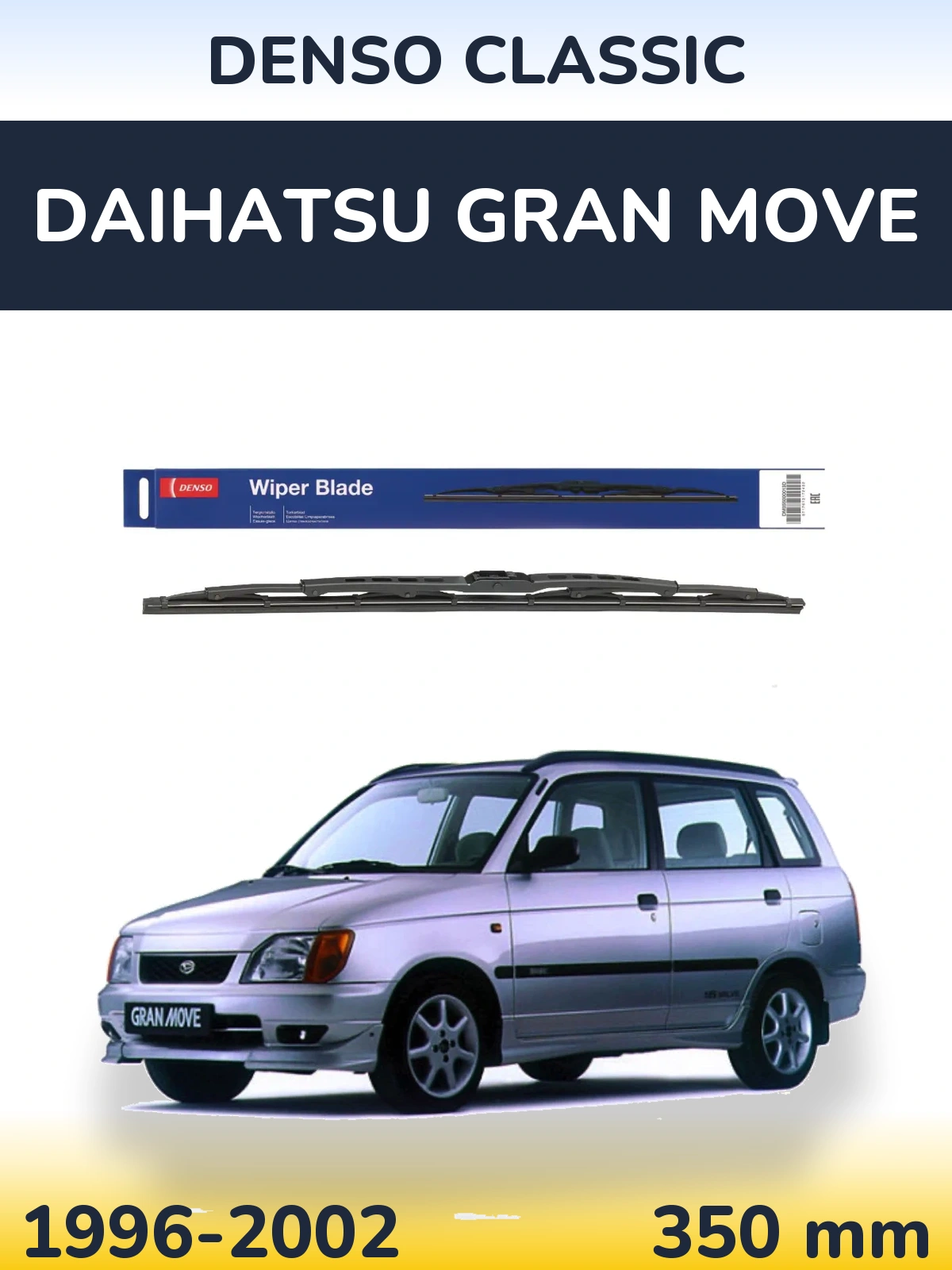 Torkarblad Denso Classic för Daihatsu Gran Move