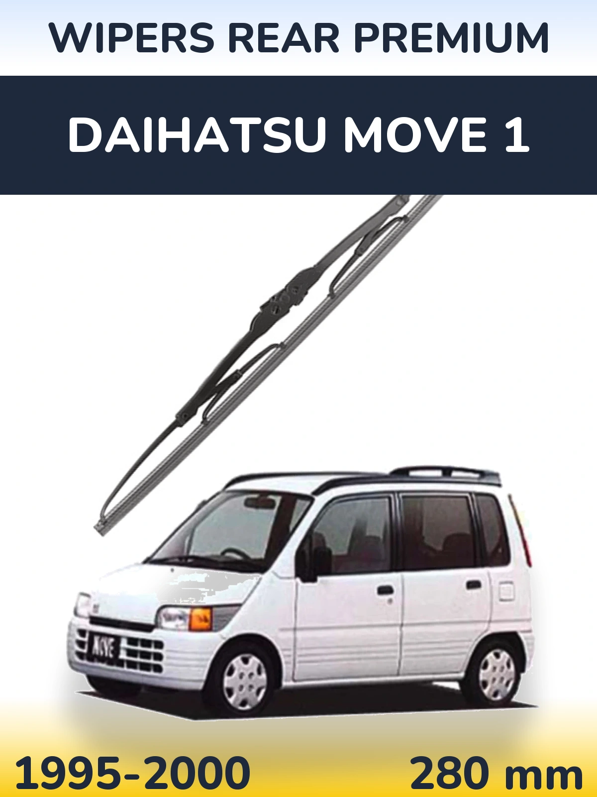 Torkarblad WIPERS REAR PREMIUM för Daihatsu Move 1