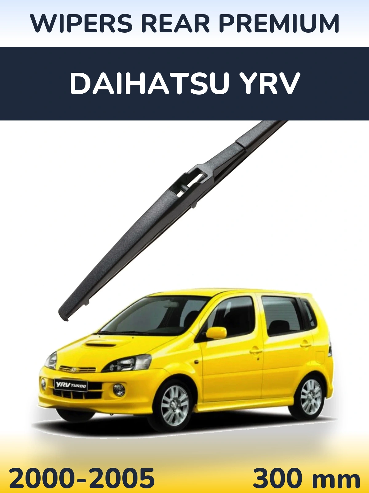 Torkarblad WIPERS REAR PREMIUM för Daihatsu YRV