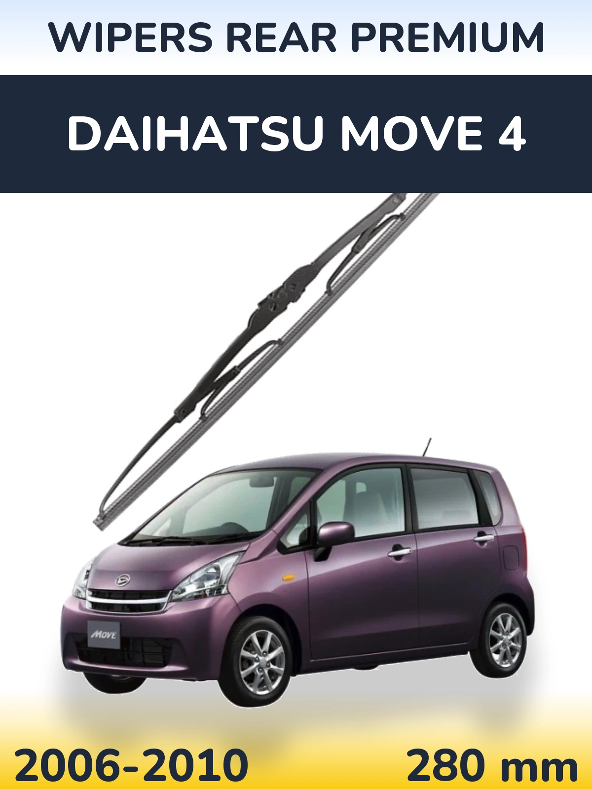 Torkarblad WIPERS REAR PREMIUM för Daihatsu Move 4
