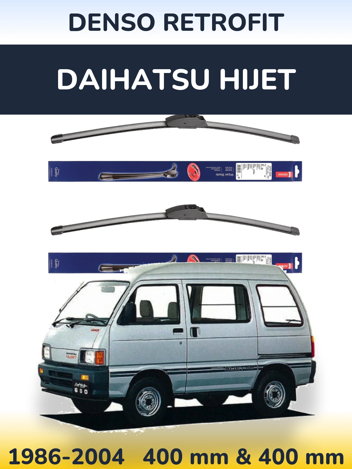 Torkarblad Denso Retrofit för Daihatsu HiJet