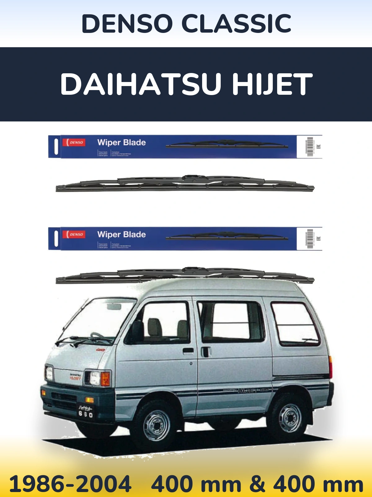 Torkarblad Denso Classic för Daihatsu HiJet