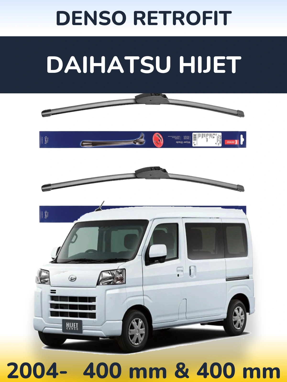 Torkarblad Denso Retrofit för Daihatsu HiJet
