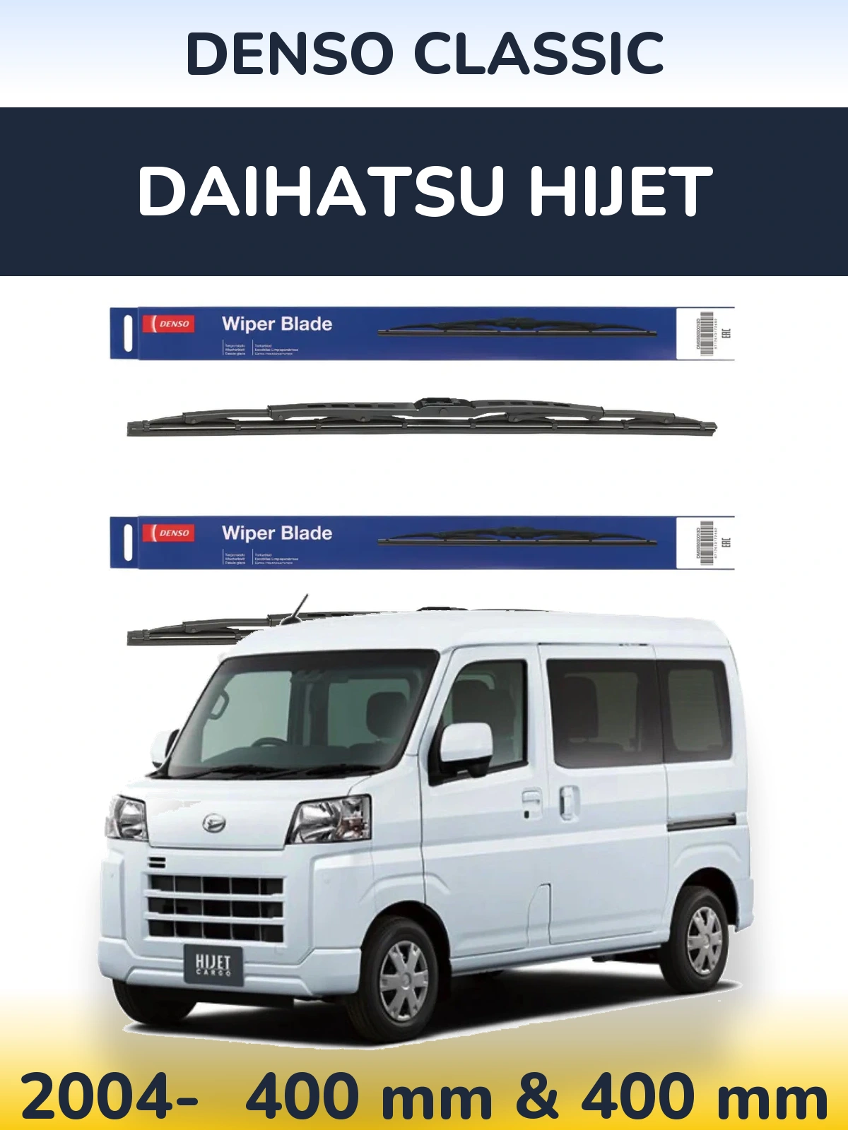 Torkarblad Denso Classic för Daihatsu HiJet