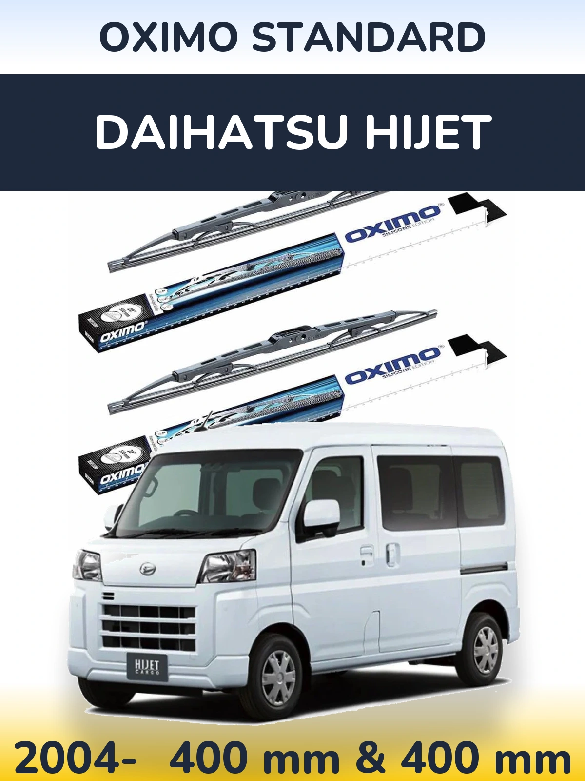 Torkarblad Oximo Standard för Daihatsu HiJet