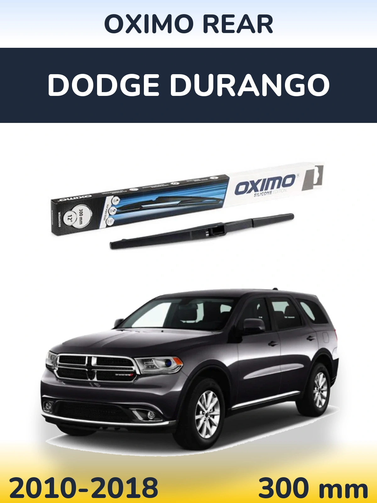 Torkarblad Oximo Rear för Dodge Durango