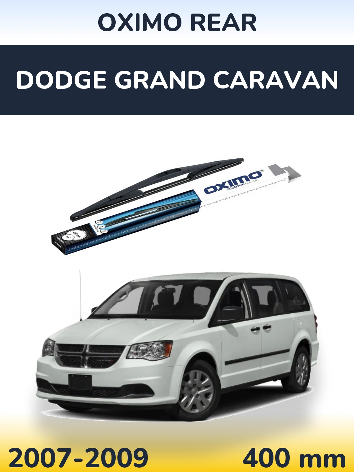 Torkarblad Oximo Rear för Dodge Grand Caravan