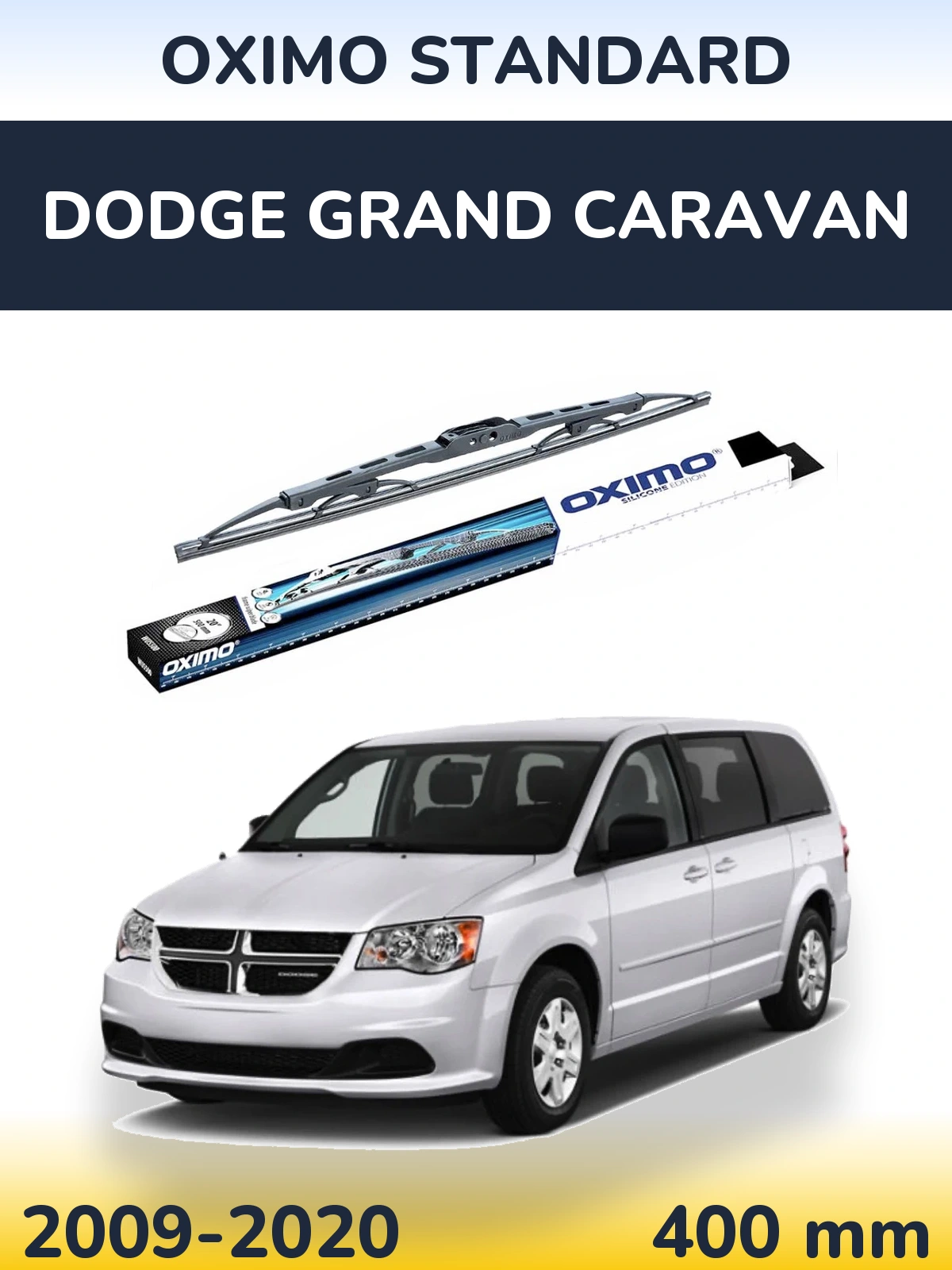 Torkarblad Oximo Standard för Dodge Grand Caravan
