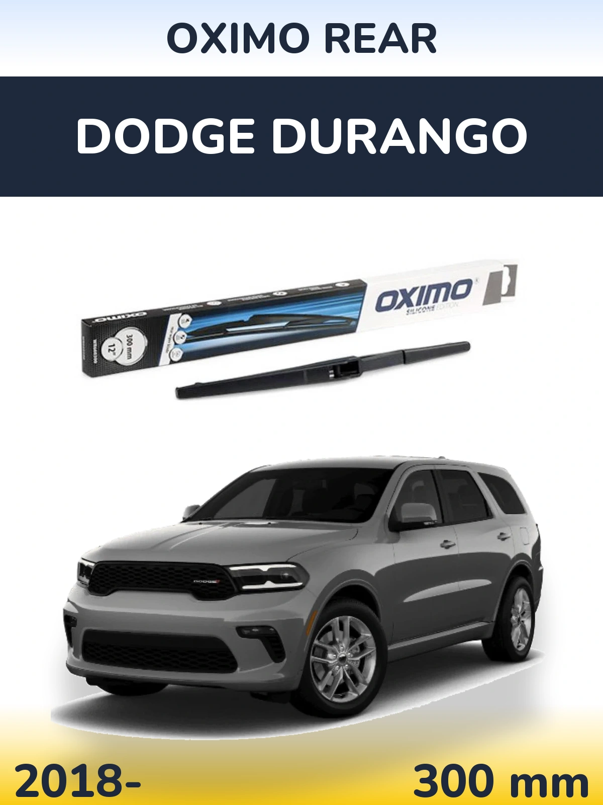 Torkarblad Oximo Rear för Dodge Durango