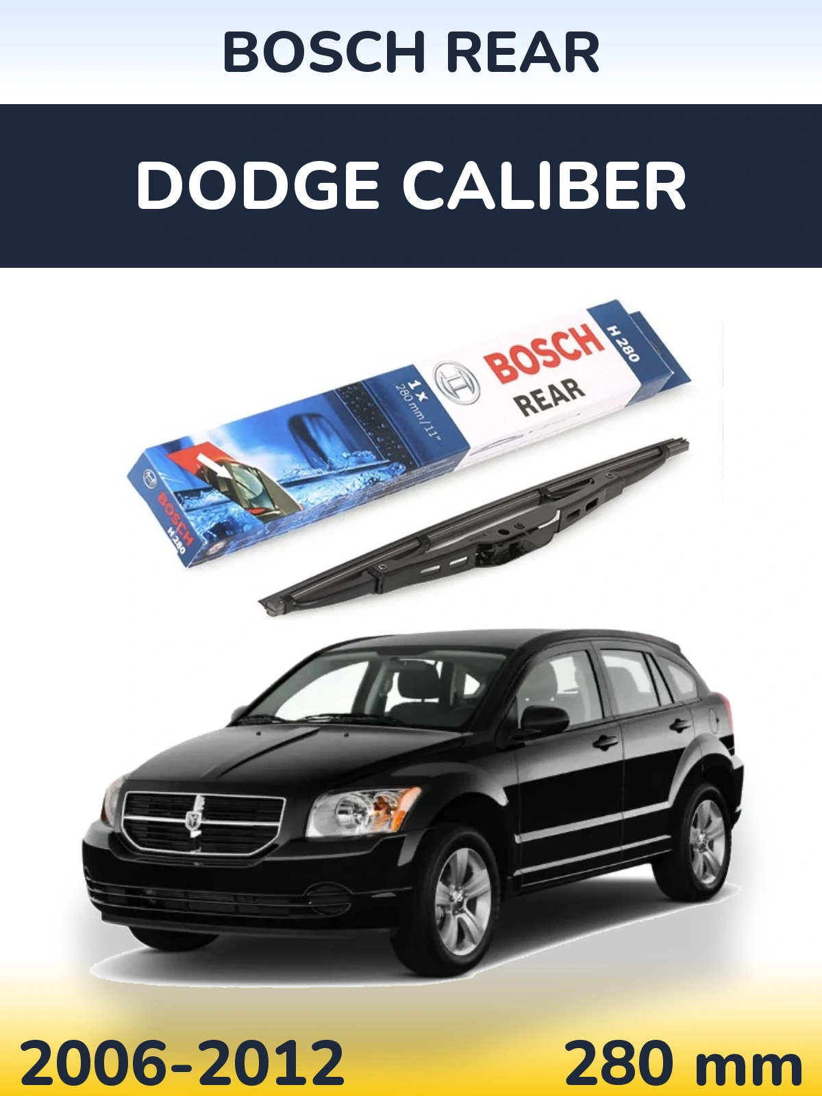 Torkarblad BOSCH Rear för Dodge Caliber