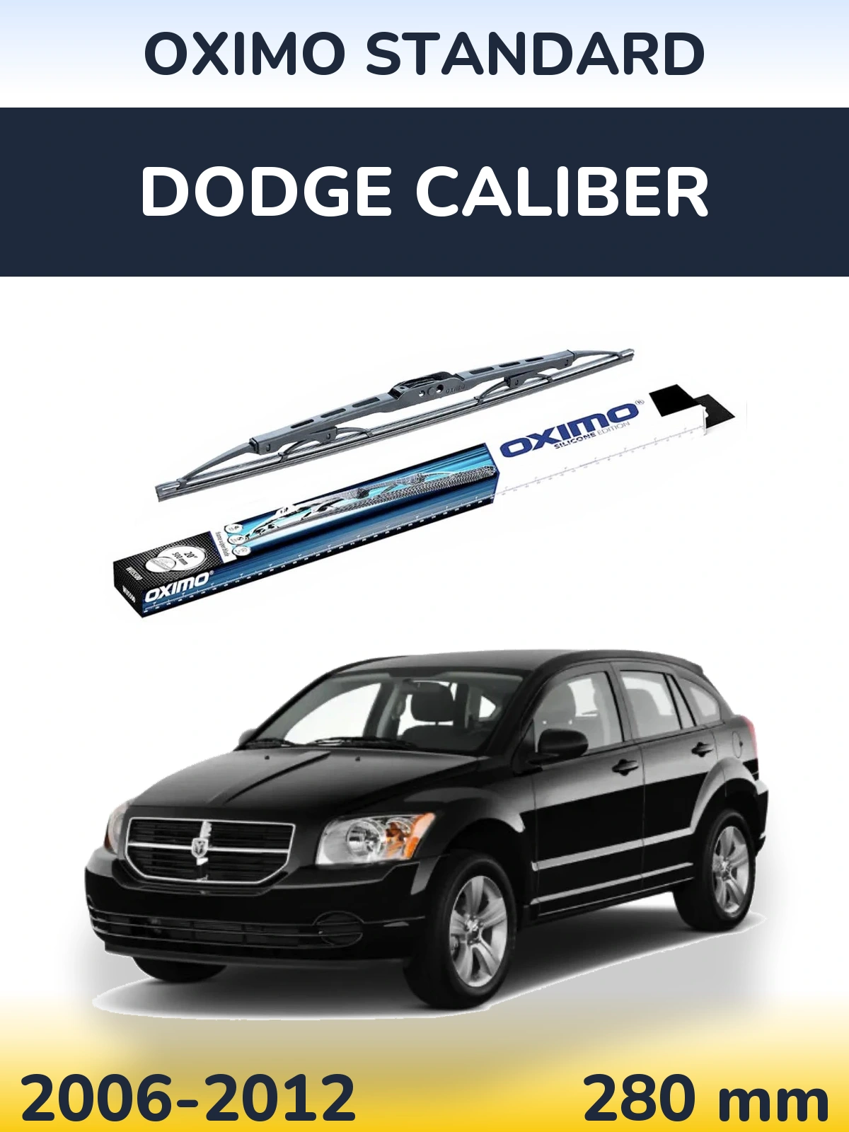 Torkarblad Oximo Standard för Dodge Caliber