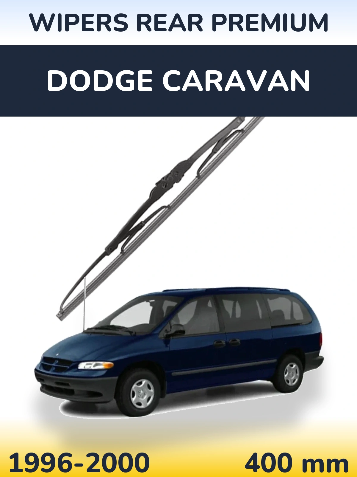 Torkarblad WIPERS REAR PREMIUM för Dodge Caravan