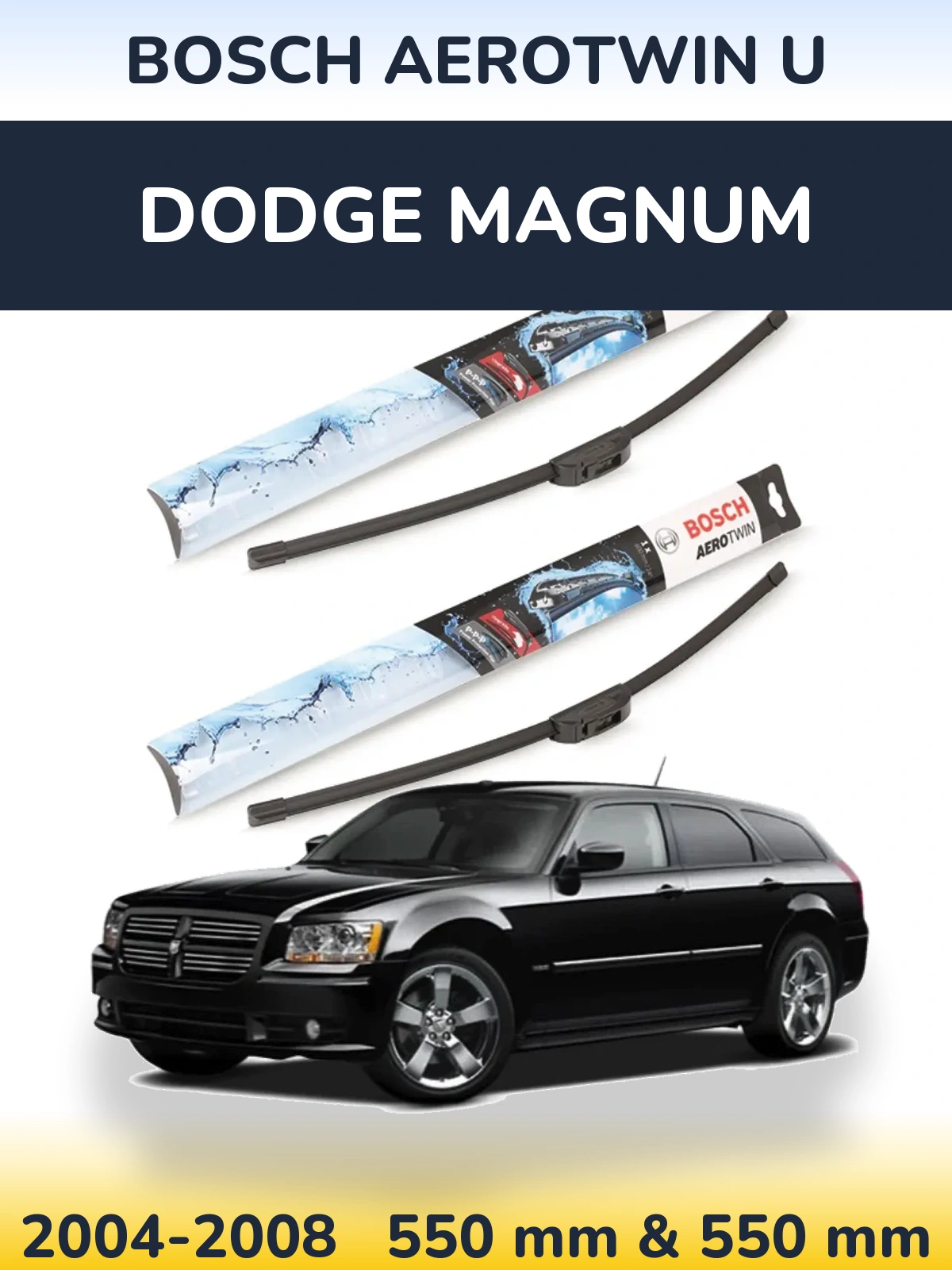 Torkarblad BOSCH AeroTwin U för Dodge Magnum