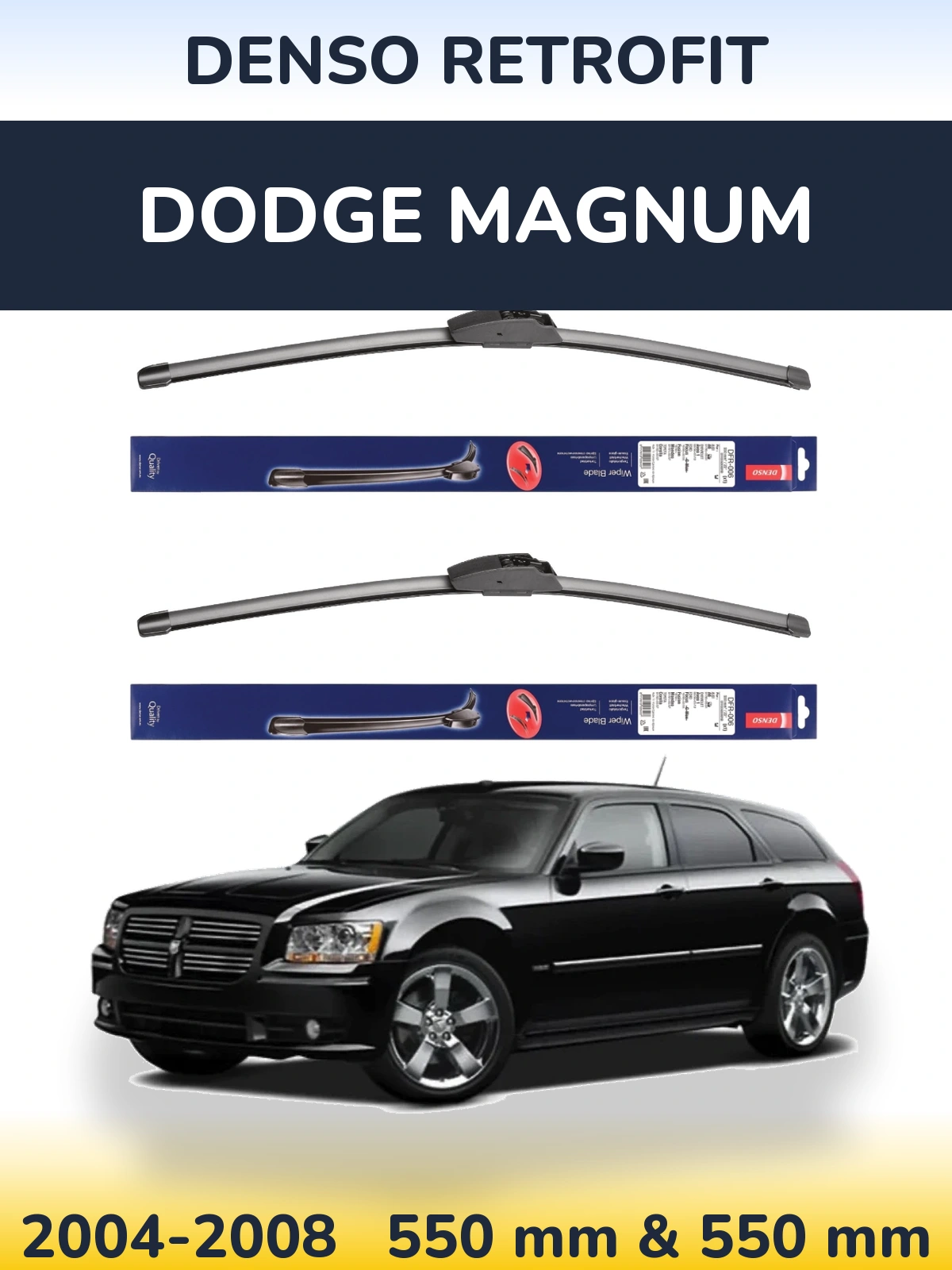 Torkarblad Denso Retrofit för Dodge Magnum