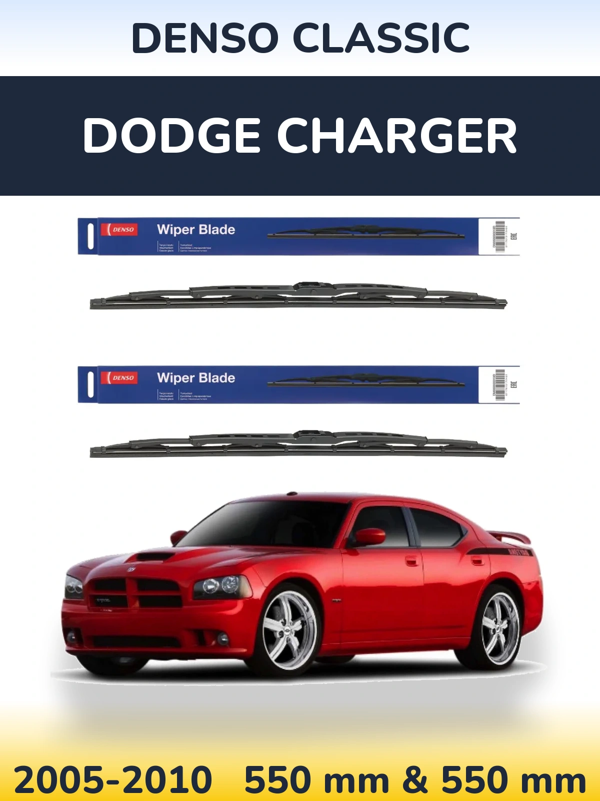 Torkarblad Denso Classic för Dodge Charger