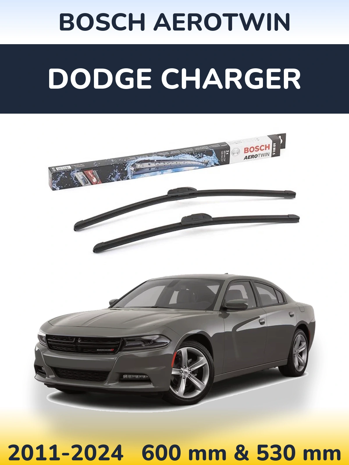 Torkarblad BOSCH AeroTwin för Dodge Charger