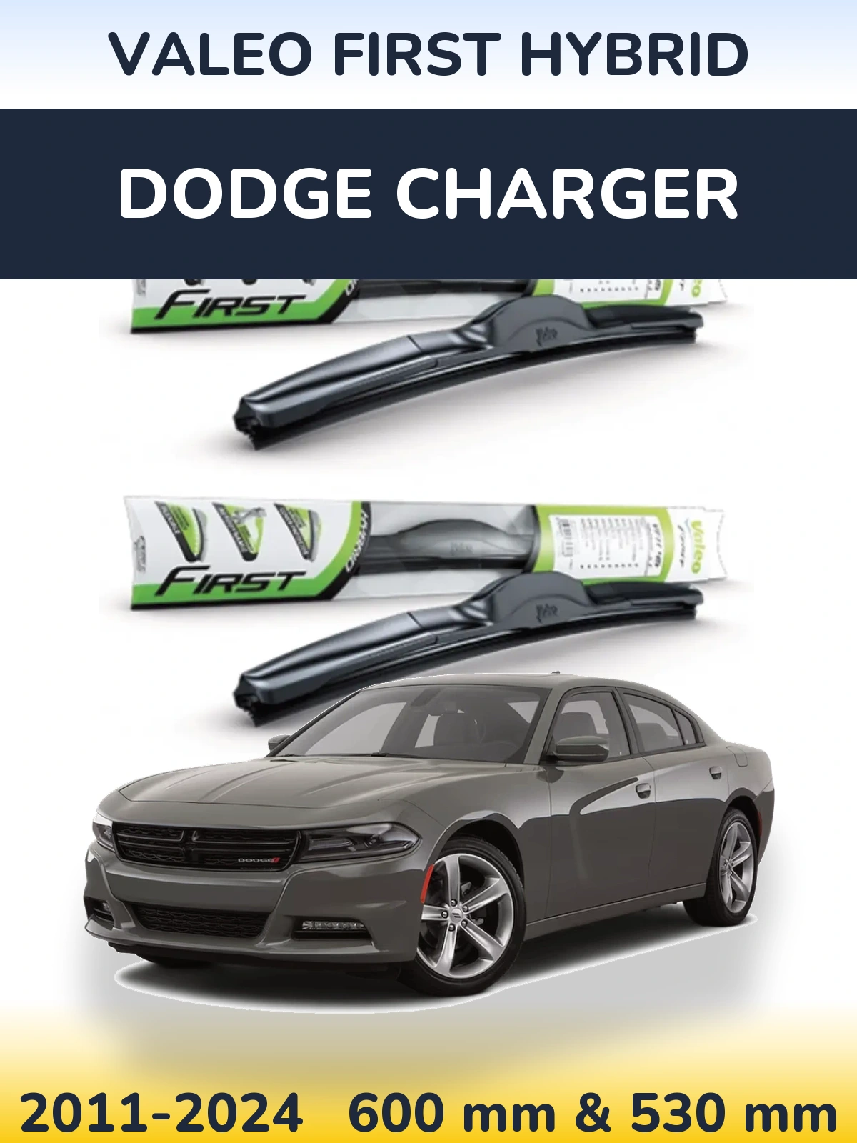 Torkarblad Valeo First Hybrid för Dodge Charger