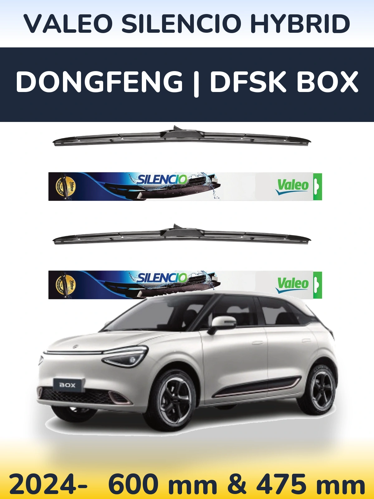 Torkarblad Valeo Silencio Hybrid för DongFeng | DFSK Box