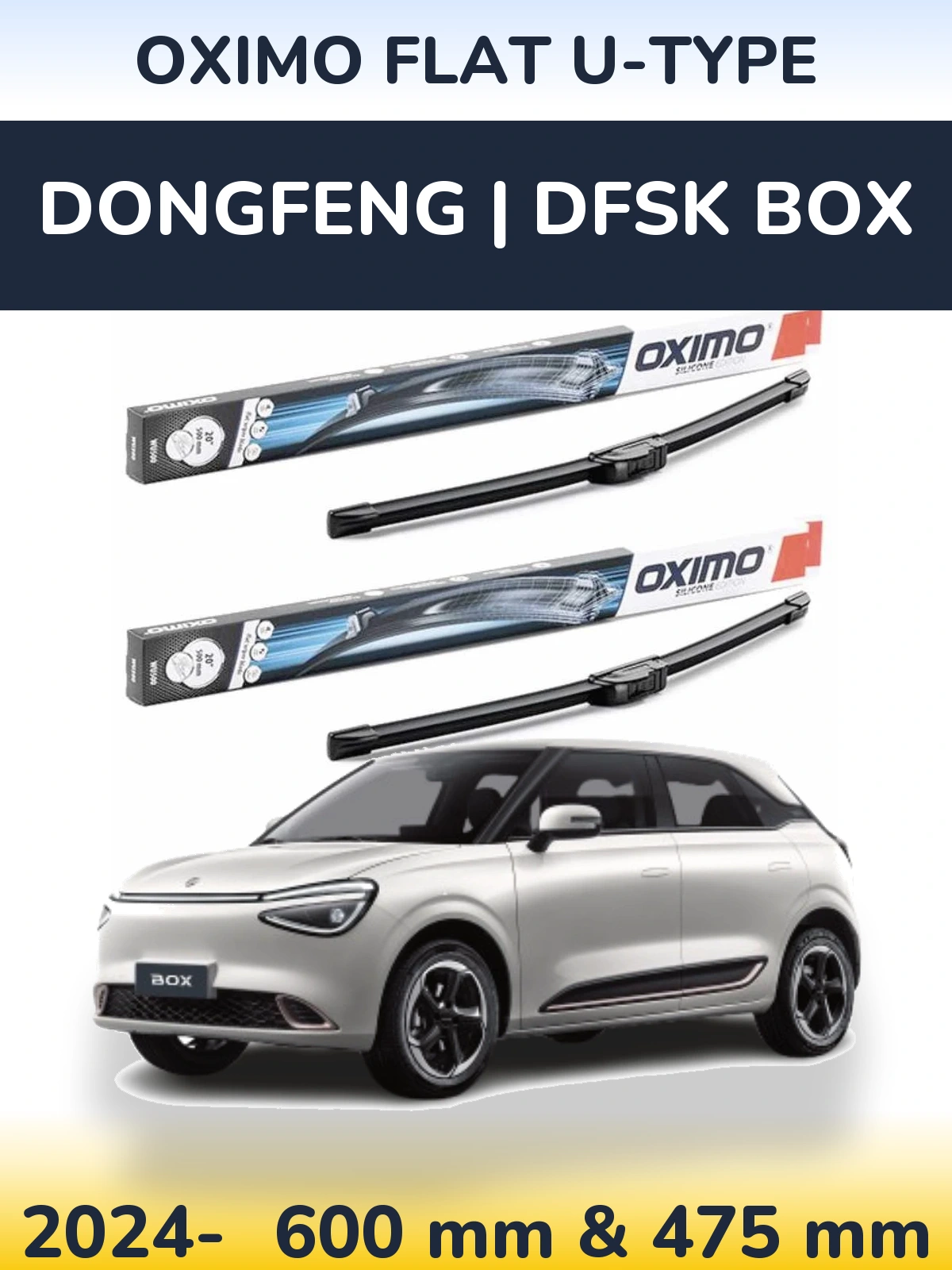 Torkarblad Oximo Flat U-type för DongFeng | DFSK Box