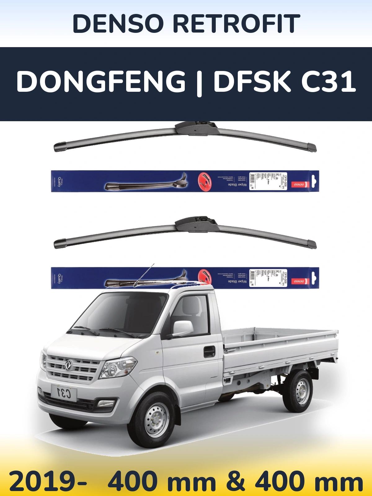 Torkarblad Denso Retrofit för DongFeng | DFSK C31