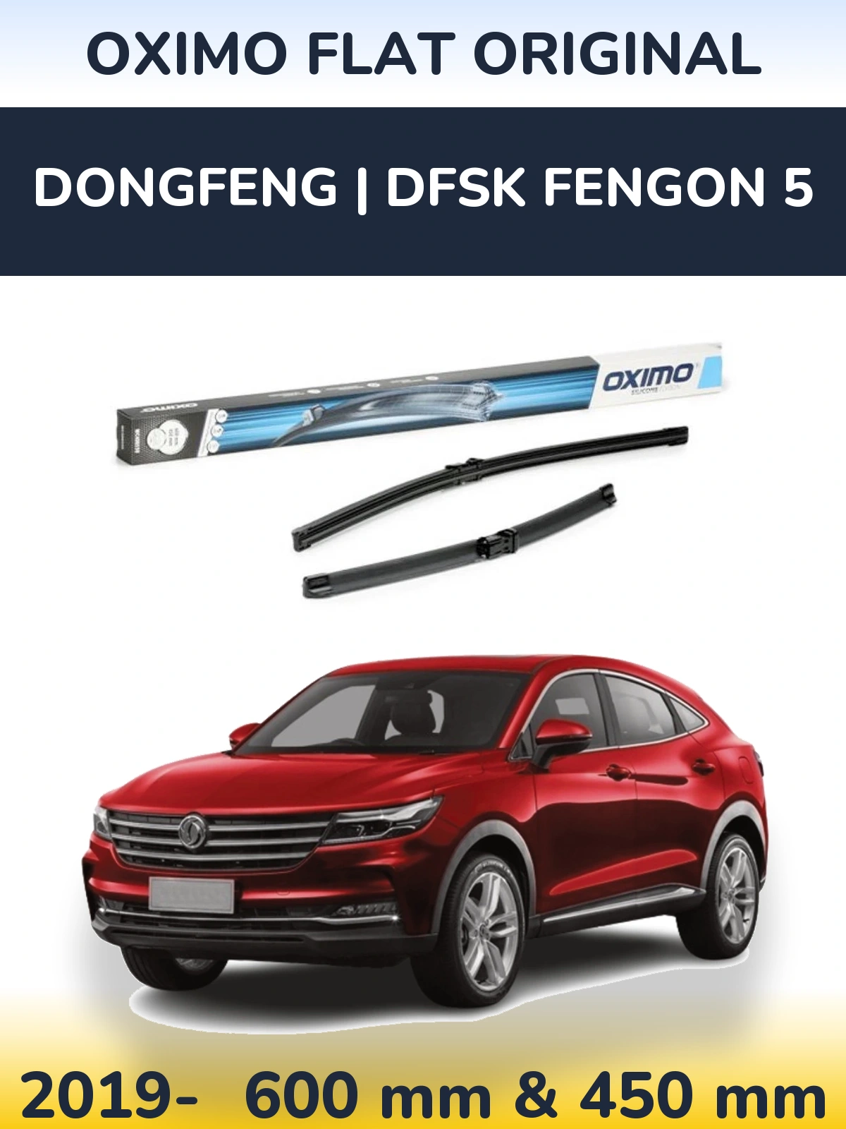 Torkarblad Oximo Flat Original för DongFeng | DFSK Fengon 5