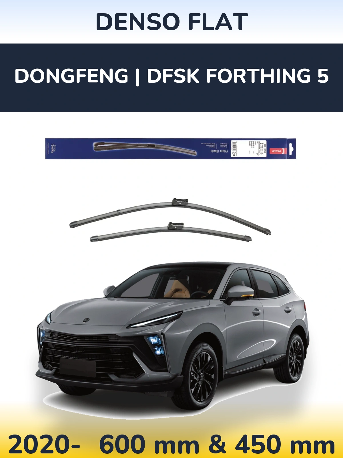Torkarblad Denso Flat för DongFeng | DFSK Forthing 5