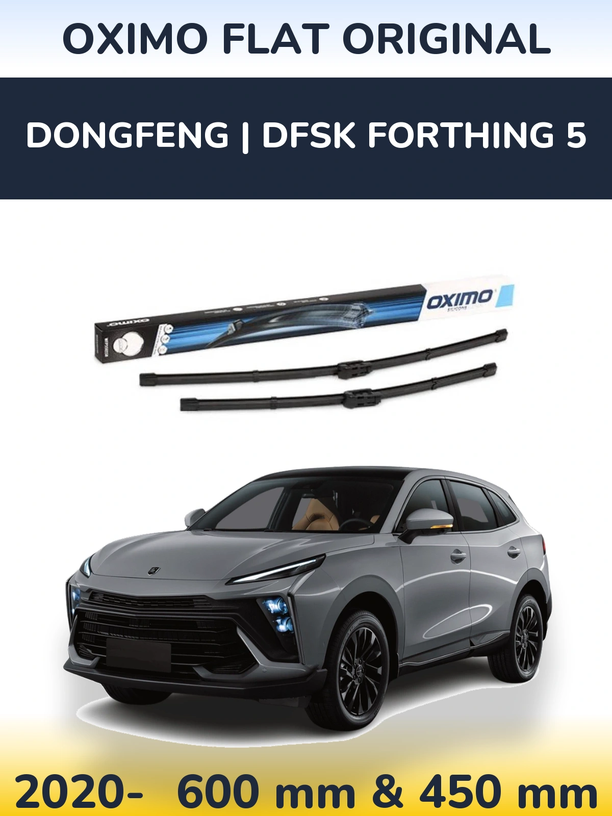Torkarblad Oximo Flat Original för DongFeng | DFSK Forthing 5