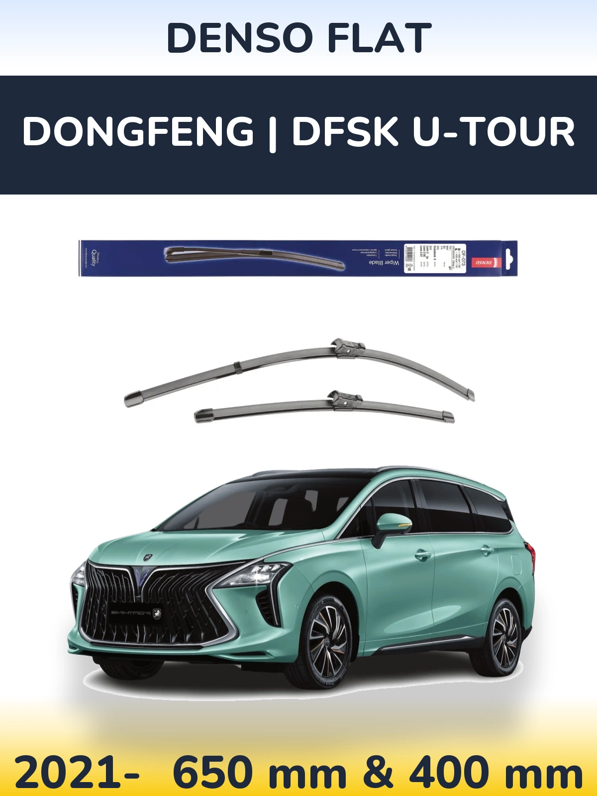 Torkarblad Denso Flat för DongFeng | DFSK U-Tour