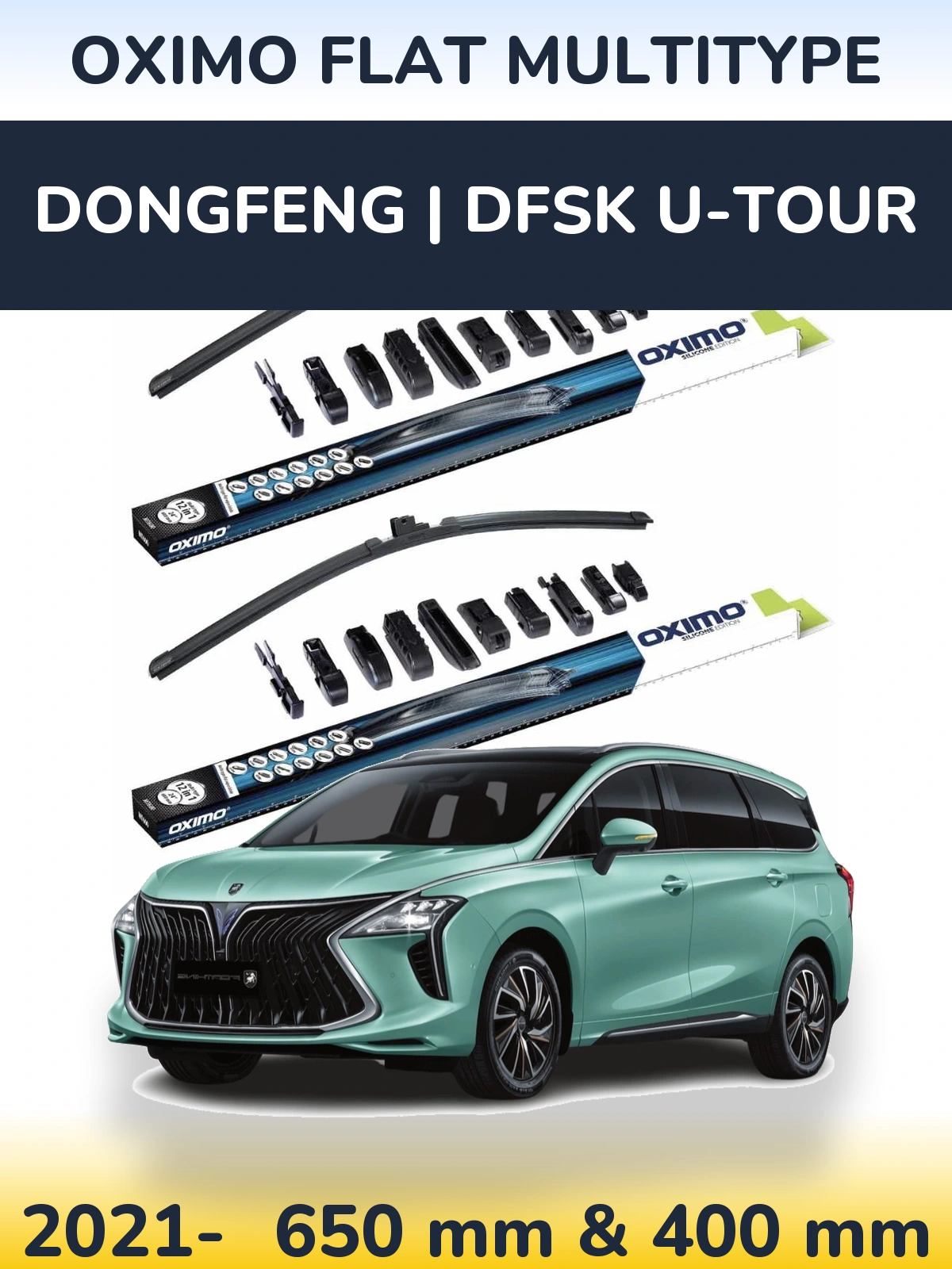 Torkarblad Oximo Flat MultiType för DongFeng | DFSK U-Tour