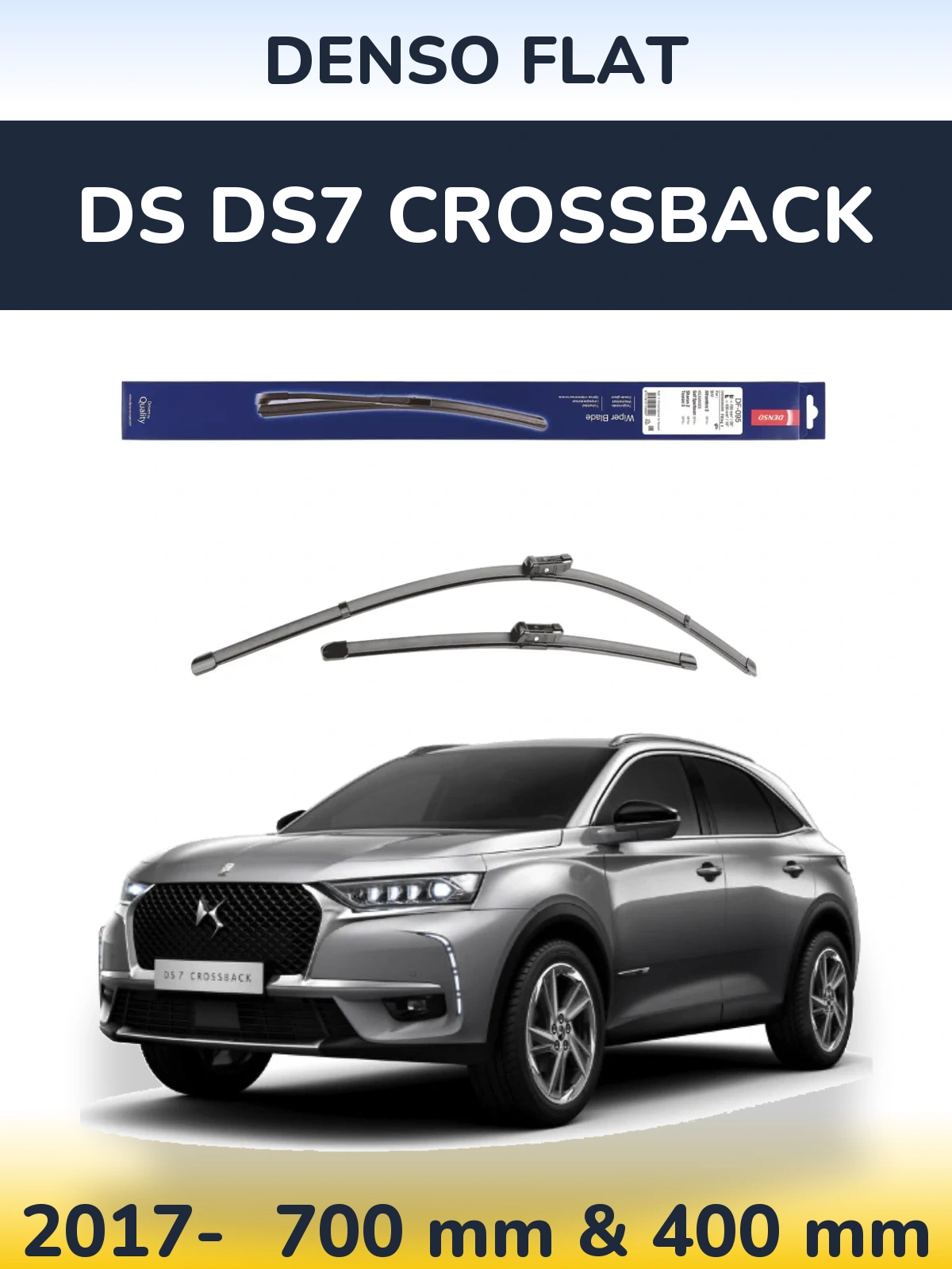 Torkarblad Denso Flat för DS DS7 Crossback